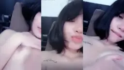 Vcs Kak Effy Mangolive Sambil Remas-remas Tetek Montoknya