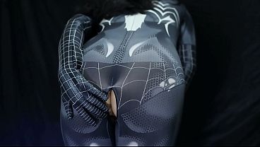 Cewek Montok Tobrut Cosplay Spiderman Digoyang Tukang Becak Bokep Indonesia