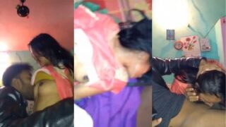 Cewek Desi Digebrak Pas Orang Tua Lagi Pergi