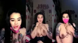Douna Si Cewek Tato Sengaja Pamerin Toket Gede Yang Bikin Ngiler