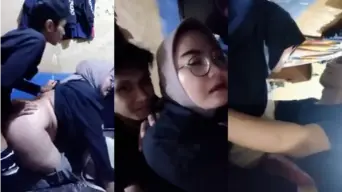 Hijab Montok Berkacamata, Ngewe Sambil Merem Melek, Bikin Makin Pengen.