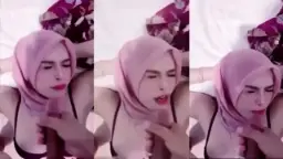 Jilbab Diyana Sakura Dikencingin Di Muka