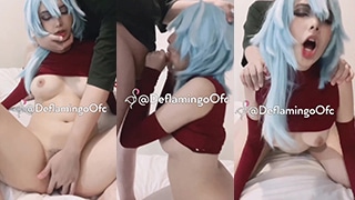 Ngentot Nana Chan Cosplay Eula, Sange Berat Sampe Crot Di Dalam Mulut.