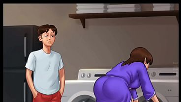 Malam Musim Panah Rahasia [v21.0.0] | Ibu Tiri Ngintipin Diam-diam (18+) | Novel Visual Dewasa, Bikin Malu Tapi Nagih