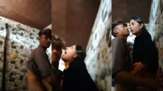 Gadis Itu Meraung Keras Saat Pacarnya Ngewe Memeknya Dengan Kasar.