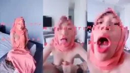 Jilbab Pink Ngenes Digoyang Guru Sampai Njerit