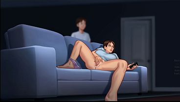 Satu Pandangan Ibu Tiri Bikin Seharian Penuh Gairah (18+)