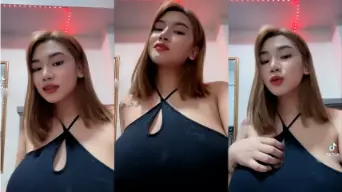 Tiktoker Tatoan Rambut Pirang Toge, Goyangannya Bikin Makin Pengen Lihat Lebih Dalam.