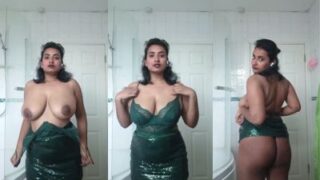Wanita Tamil Telanjang Buka Baju, Pamerkan Montok Besar Dan Bokong Seksi.